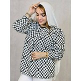 سفید مشکی - XL