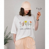تیشرت باکسی سامر سفید