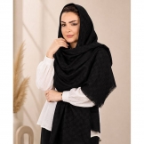 شال زنانه دور ریش مشکی