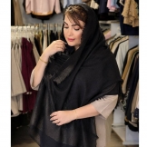 شال زنانه کنفی مشکی