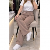 شلوار نایک رنگی نسکافه‌ای