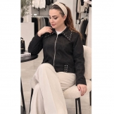  جکت سوِییت زنانه مشکی