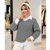 شومیز پیچازی سفید