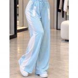شلوار نوار سفید آبی