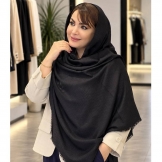 شال نخی دور ریش مشکی