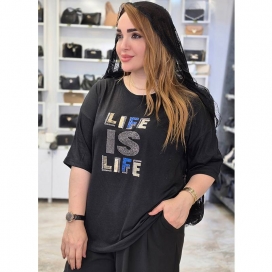تیشرت اسپان نگینی