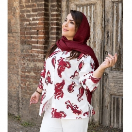 شومیز بته جقه جلو دکمه 24900754
