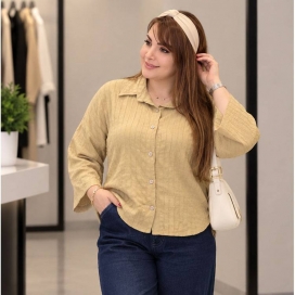 شومیز زنانه صوفیا نسکافه ای