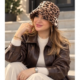 کلاه باکت پلنگی