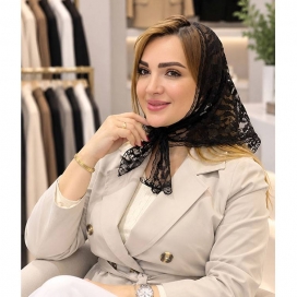 مینی اسکارف زنانه گیپور 